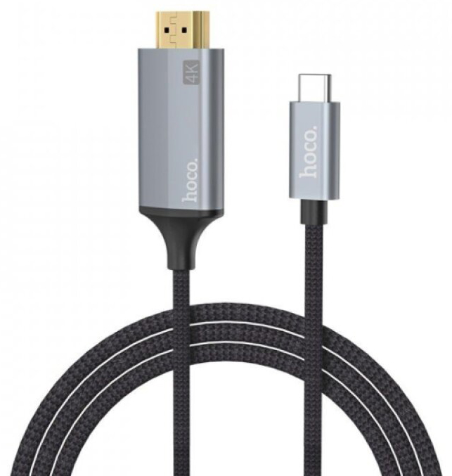 Propojovací kabel - Hoco, UA13 USB-C to HDMI