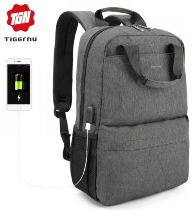 Městský batoh 15.6'' - Tigernu, T-B3508 Gray