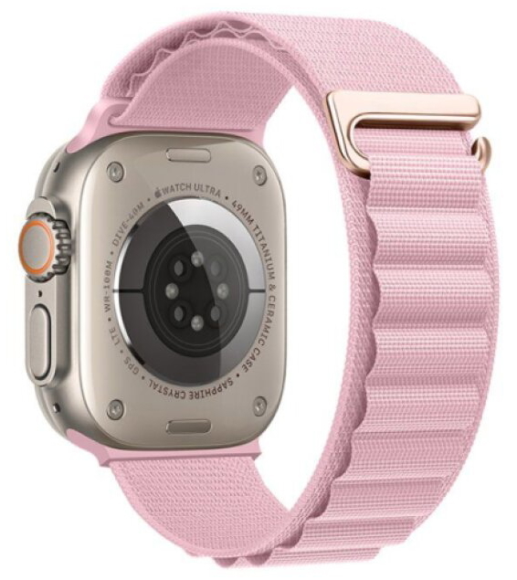 Řemínek pro Apple Watch 44mm / 45mm / 46mm / 49mm - Hoco, WA20 Climbing Cream Sand