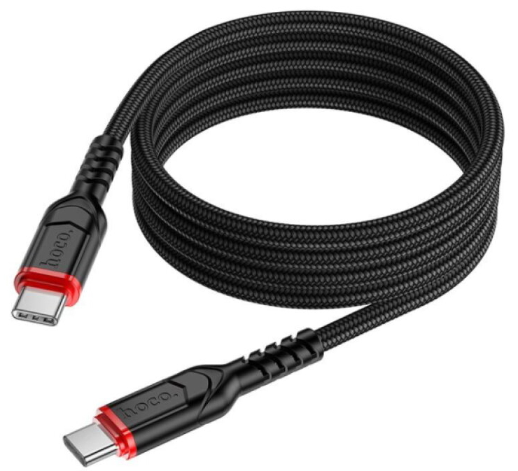 Kabel USB-C na USB-C - Hoco, X59 Victory 60W 200cm Black