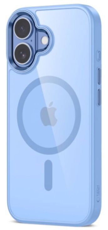 Ochranný kryt na iPhone 17 - Tech-Protect, Magmat MagSafe Blue/Clear