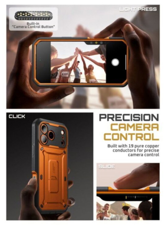 Ochranný kryt na iPhone 17 Pro MAX - Supcase, UB Pro Coral