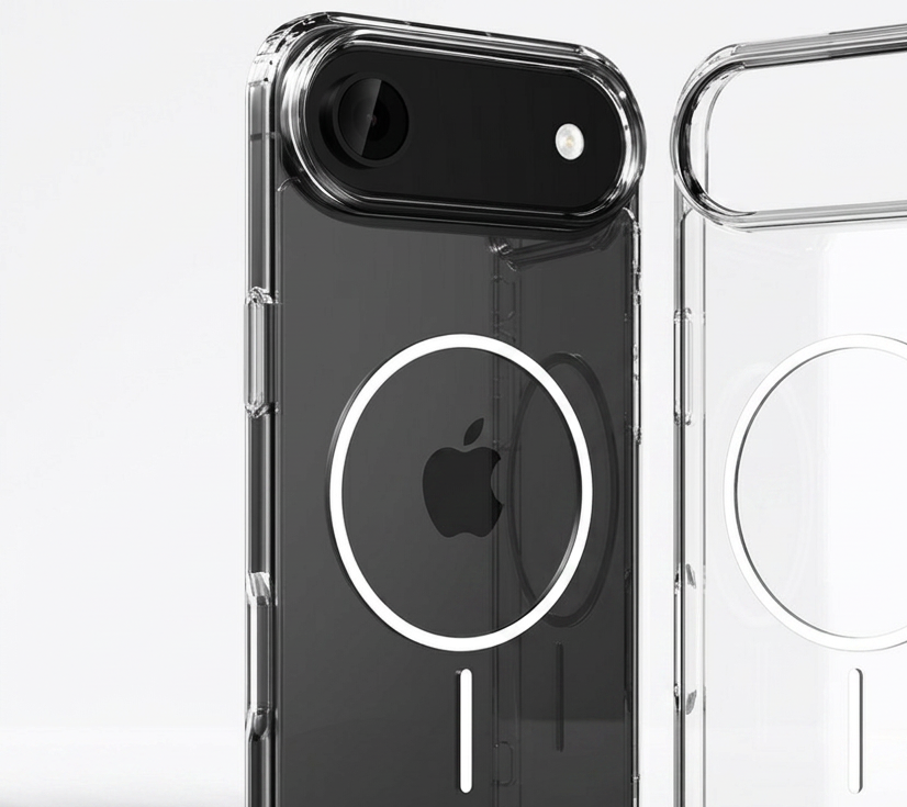 Ochranný kryt na iPhone Air - Mercury, JelHard MagSafe White