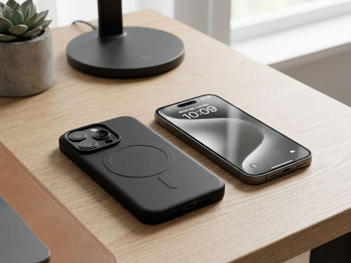 Ochranný kryt na iPhone XR - Mercury, SemiSilicon MagSafe Black