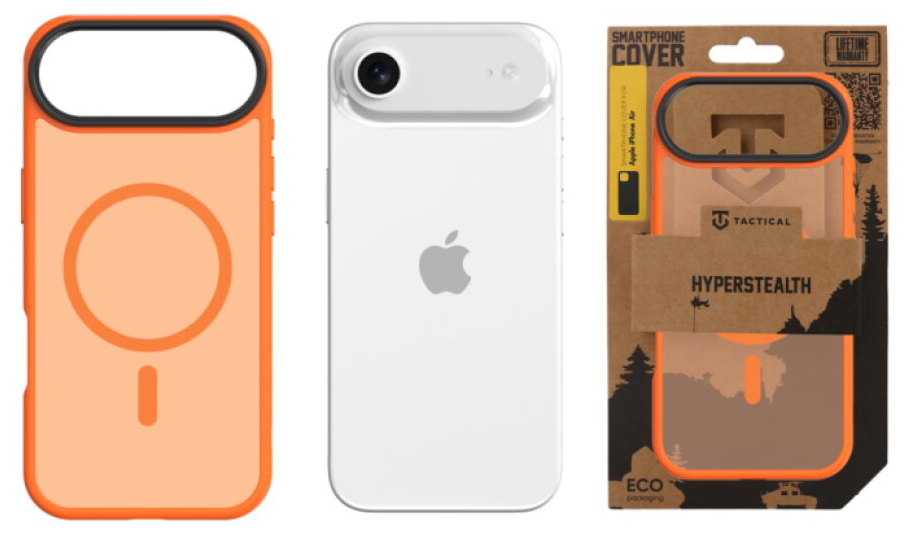 Ochranný kryt na iPhone Air - Tactical, MagForce Hyperstealth Agent Orange