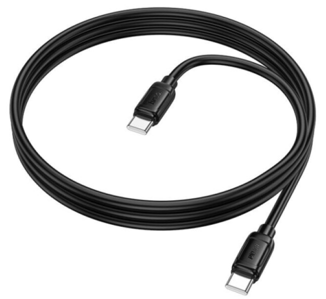 Kabel USB-C na USB-C - Hoco, X115 Surpass 60W Black