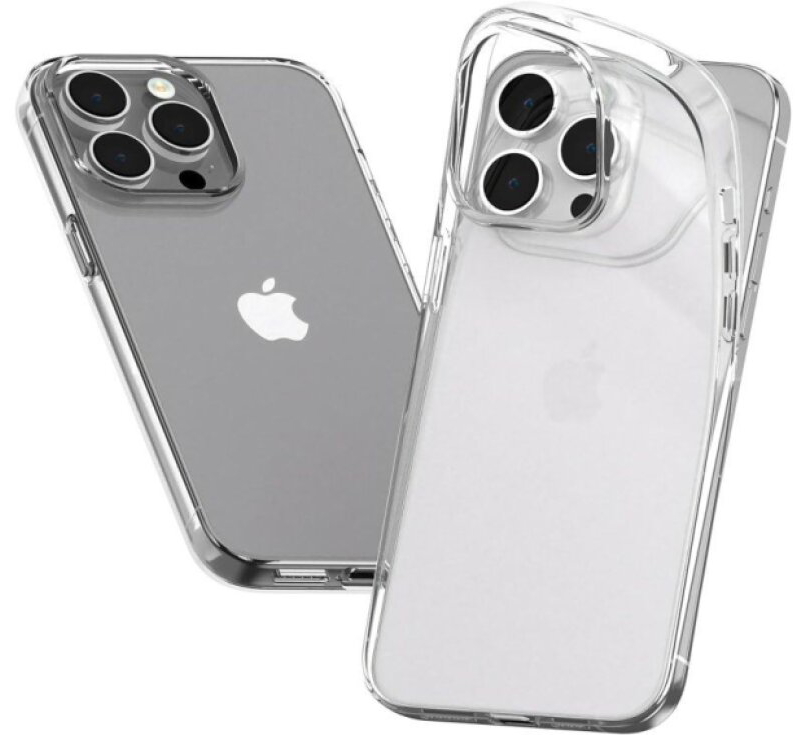 Ochranný kryt na iPhone 15 Pro MAX - Mercury, Jelly Transparent
