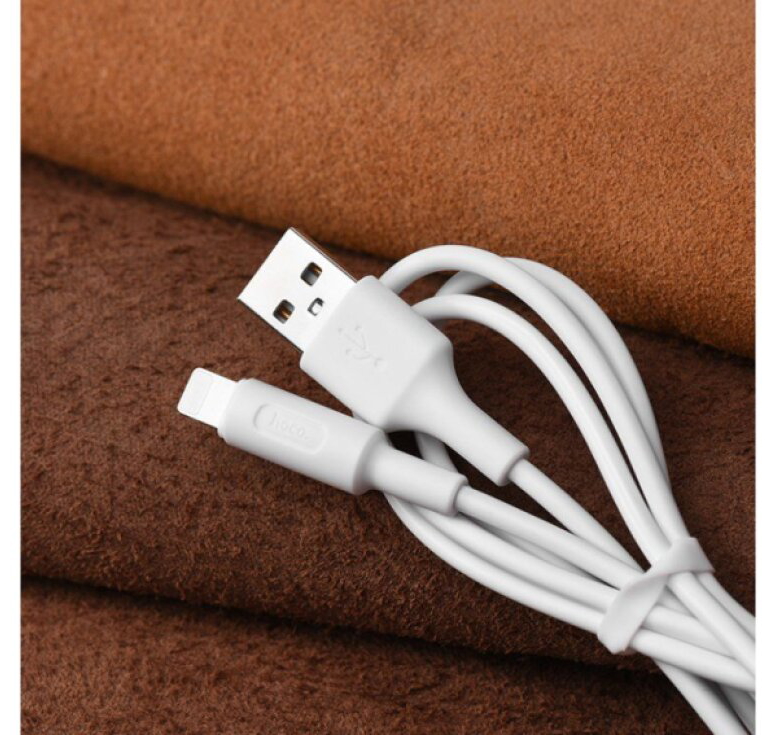 Kabel USB-A/Lightning pro iPhone a iPad - Hoco, X25 Soarer White