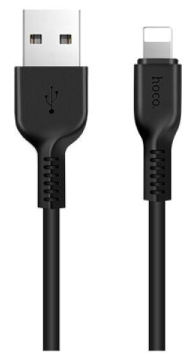 Kabel USB-A/Lightning pro iPhone a iPad - Hoco, X20 Flash Black