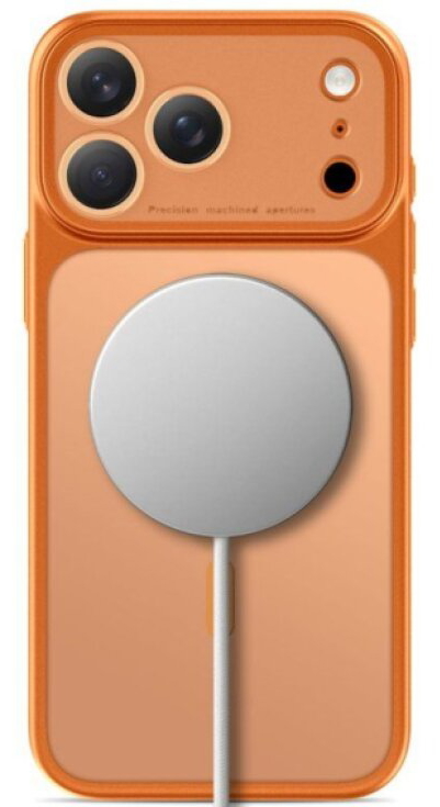 Ochranný kryt na iPhone 17 Pro MAX / 18 Pro MAX - Tech-Protect, MagPrime MagSafe CC Cosmic Orange