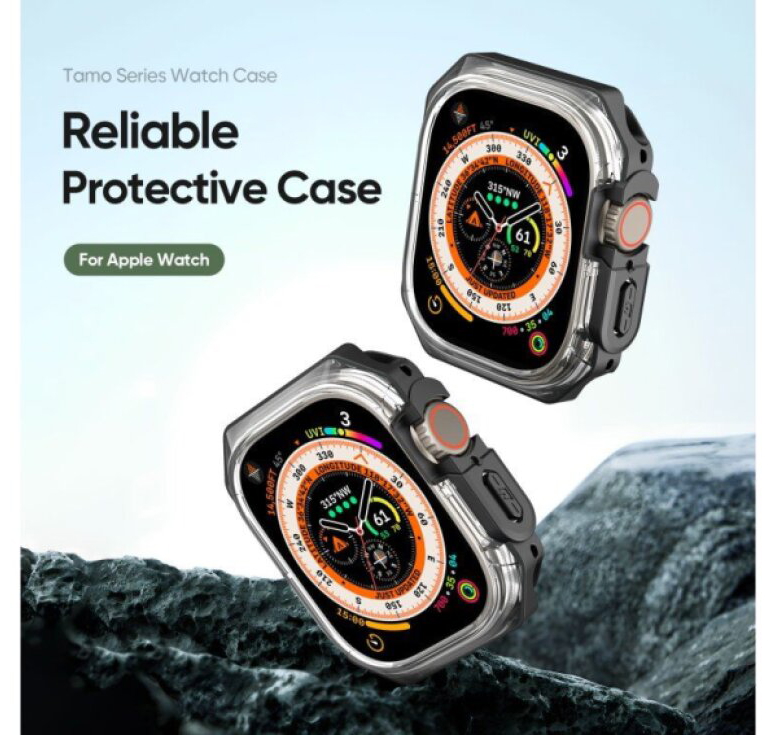 Ochranný kryt na Apple Watch 49mm - DuxDucis, Tamo Black