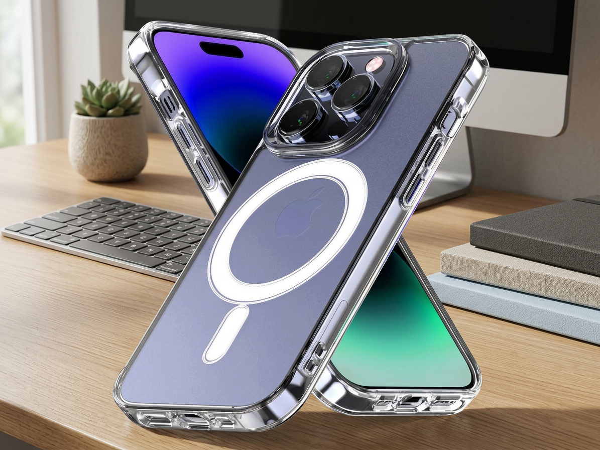 Ochranný kryt na iPhone XS MAX - Mercury, JelHard MagSafe Transparent