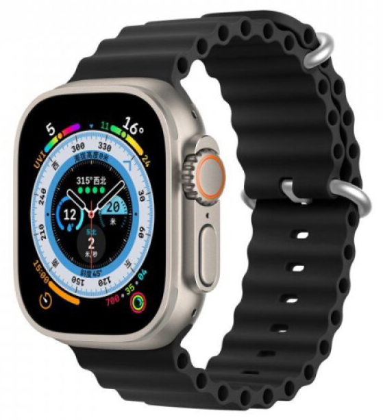 Řemínek pro Apple Watch 38mm / 40mm / 41mm / 42mm - DuxDucis, OceanWave Black