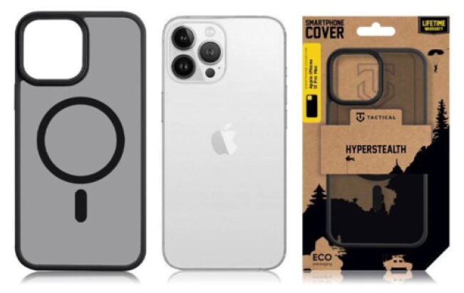 Ochranný kryt pro iPhone 13 Pro MAX - Tactical, MagForce Hyperstealth Asphalt