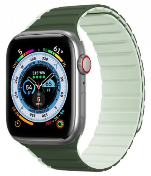 Řemínek na Apple Watch 38mm / 40mm / 41mm / 42mm - DuxDucis, LD Green