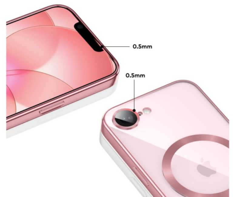 Ochranný kryt na iPhone 17e / 16e - Tech-Protect, Magflex MagSafe Rose Gold