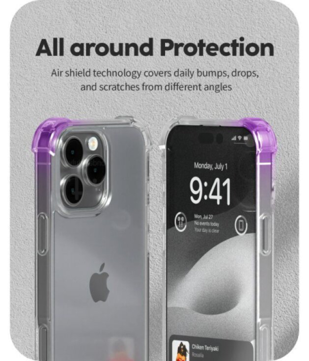 Ochranný kryt na iPhone 16 Pro - Mercury, SuperProtect Transparent