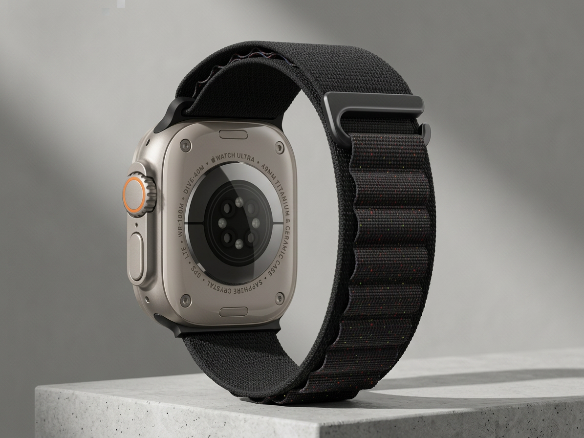 Řemínek pro Apple Watch 38mm / 40mm / 41mm / 42mm - Hoco, WA20 Climbing Starlight Black Dot