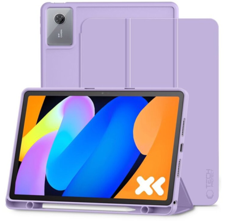 Pouzdro na Lenovo Idea TAB 11 (2025) - Tech-Protect, SmartCase Violet