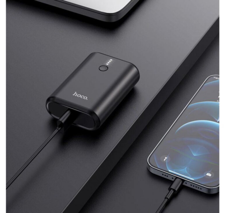 Externí baterie / powerbanka - HOCO, Q3 Mayflower PD20W+QC3.0 10000mAh Black