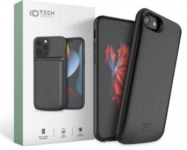 Nabíjecí pouzdro pro iPhone 8 / 7 / 6S / 6 / SE (2020/2022) - Tech-Protect, Battery Pack 3200mAh