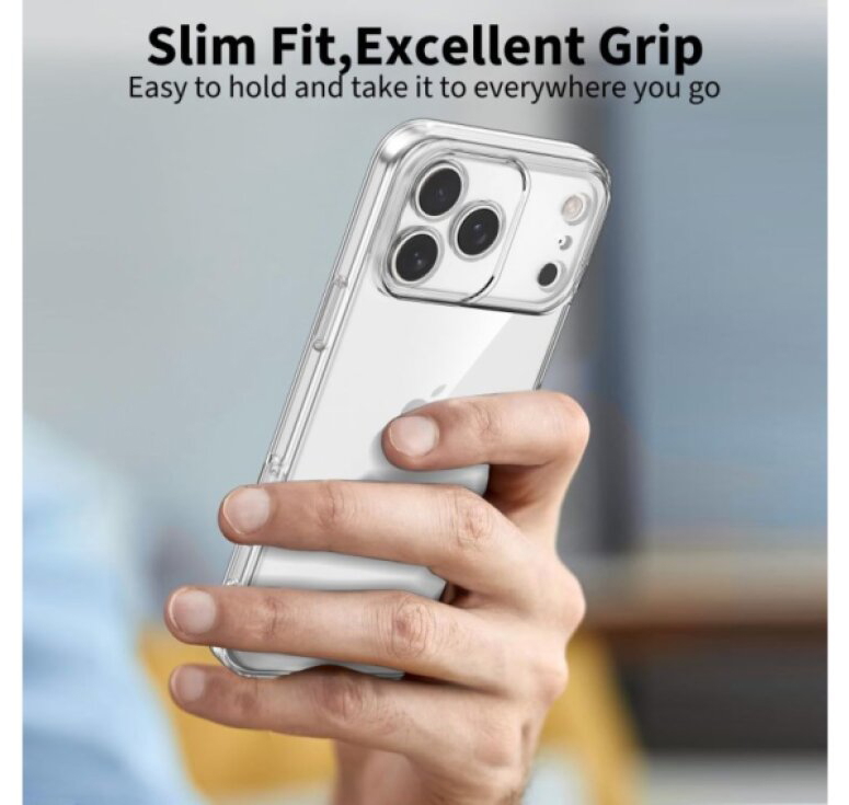 Ochranný kryt na iPhone 17 Pro - Tech-Protect, Flexair Clear