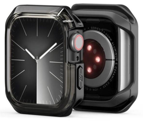 Ochranný kryt na Apple Watch 41mm - DuxDucis, Tamo Translucent