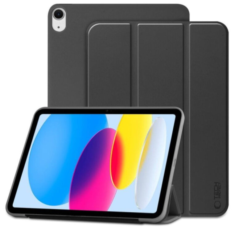 Pouzdro na iPad 11 (2025) / iPad 10.9 (2022) - Tech-Protect, SmartCase Black