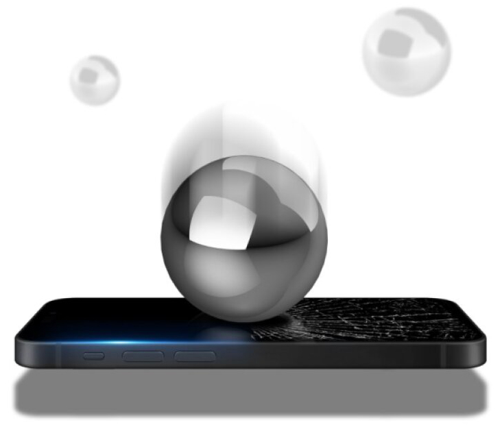 Ochranné tvrzené sklo na iPhone 17 Pro - DuxDucis, Full Glass Black