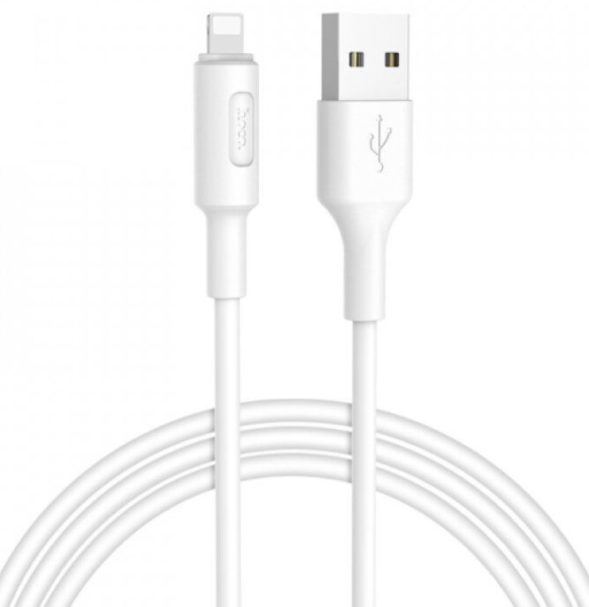 Kabel USB-A/Lightning pro iPhone a iPad - Hoco, X25 Soarer White