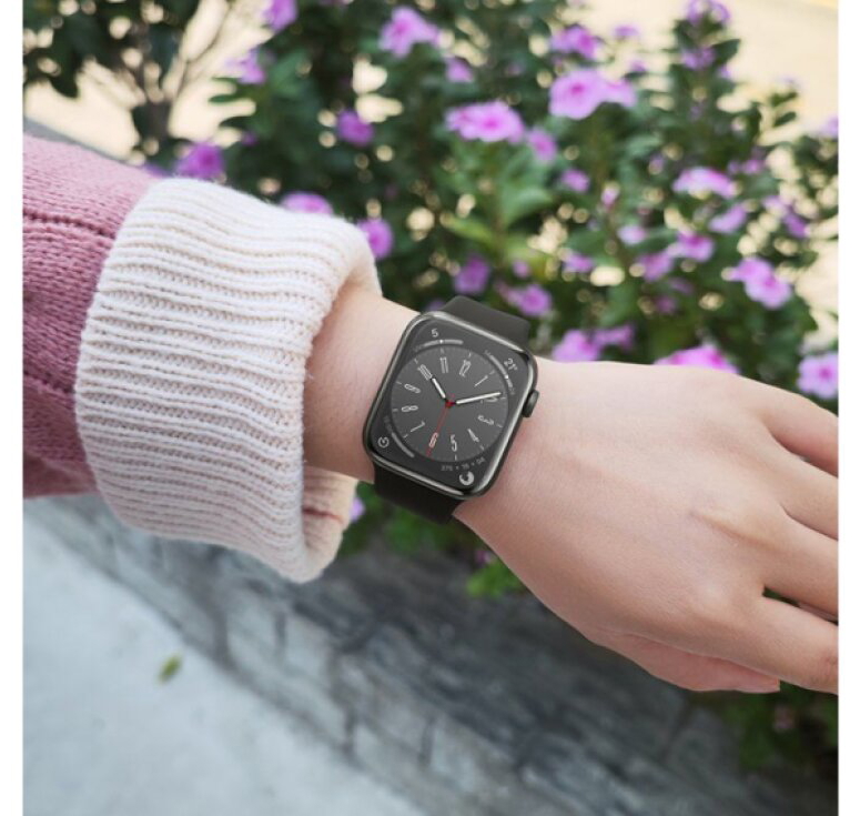 Řemínek pro Apple Watch 38mm / 40mm / 41mm / 42mm - Hoco, WA15 Flexible Black