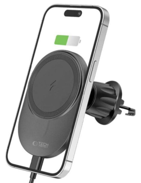 MagSafe nabíječka / držák mobilu do mřížky ventilace - Tech-Protect, MM15W-V1