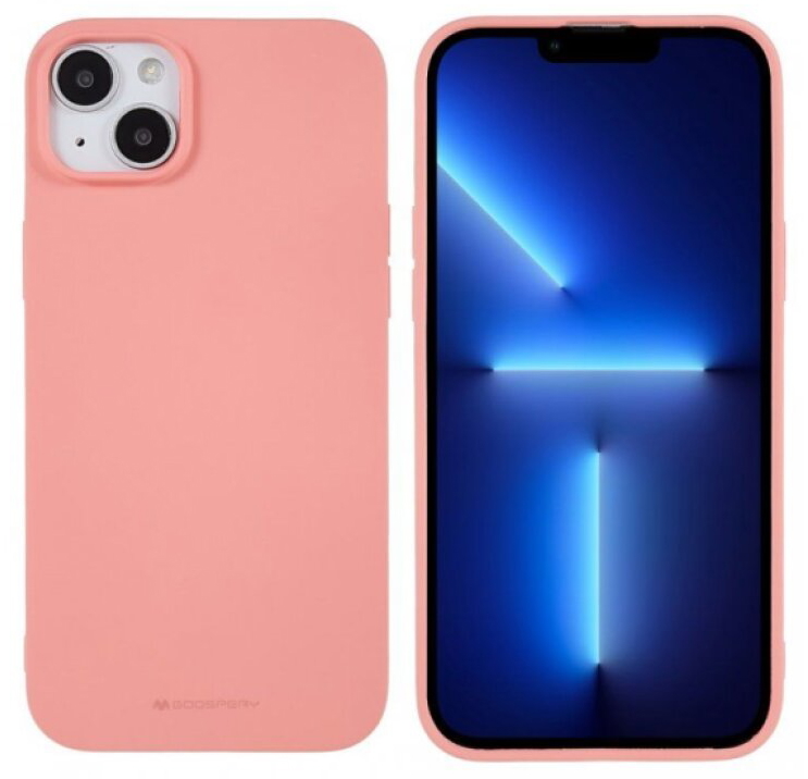 Ochranný kryt pro iPhone 14 PLUS - Mercury, Soft Feeling Pink