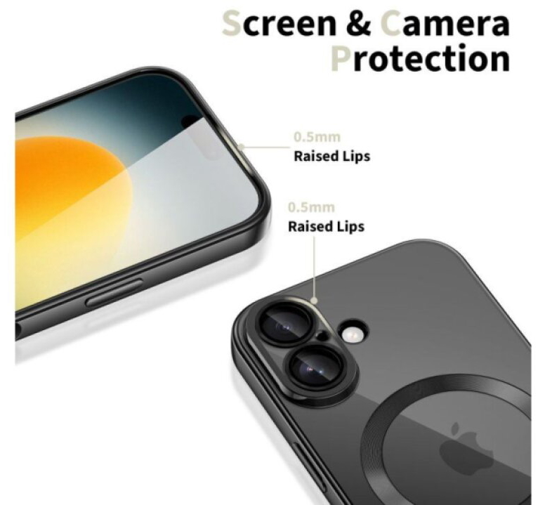 Ochranný kryt na iPhone 17 - Tech-Protect, Magflex MagSafe Shiny Black