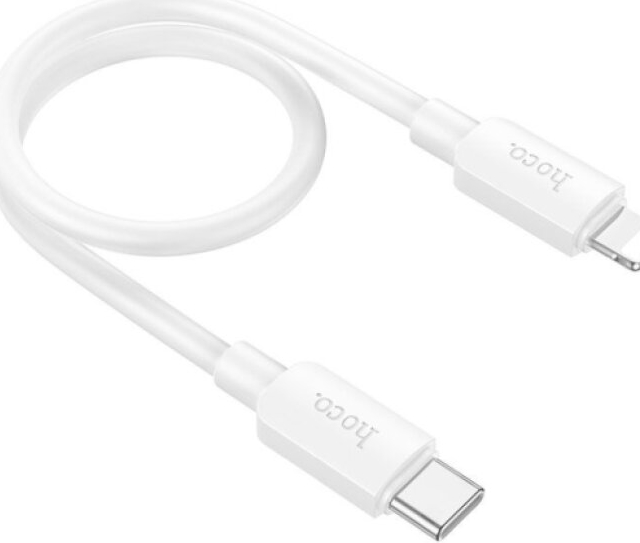 Kabel USB-A/Lightning pro iPhone a iPad - Hoco, X96 Hyper 25cm White