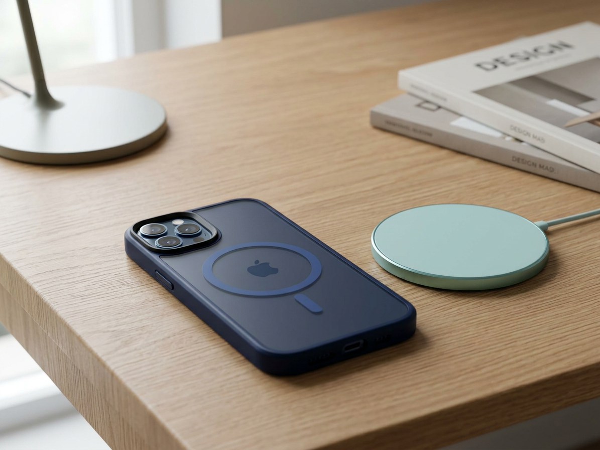 Ochranný kryt pro iPhone 13 - Tech-Protect, Magmat MagSafe Matte Navy