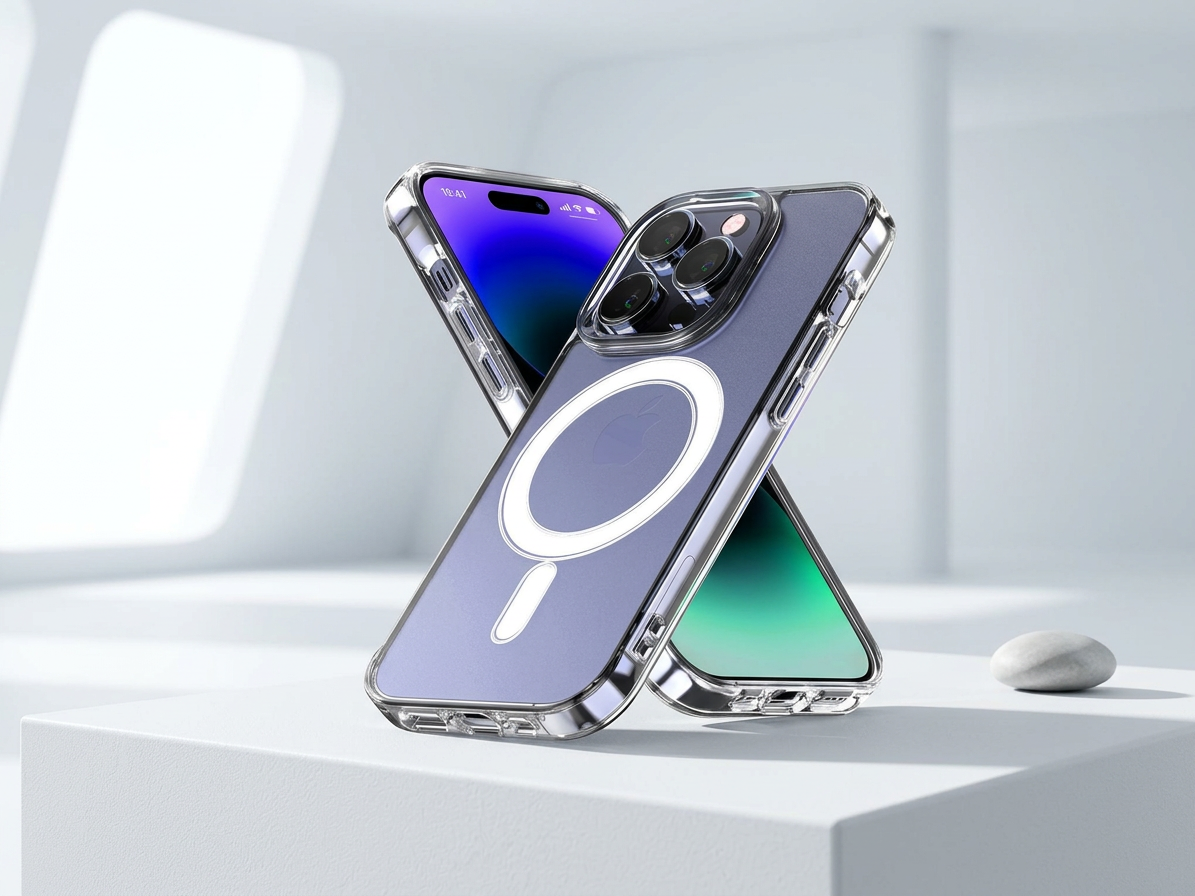 Ochranný kryt na iPhone XS / X - Mercury, JelHard MagSafe Transparent
