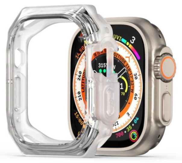 Ochranný kryt na Apple Watch 49mm - DuxDucis, Tamo White