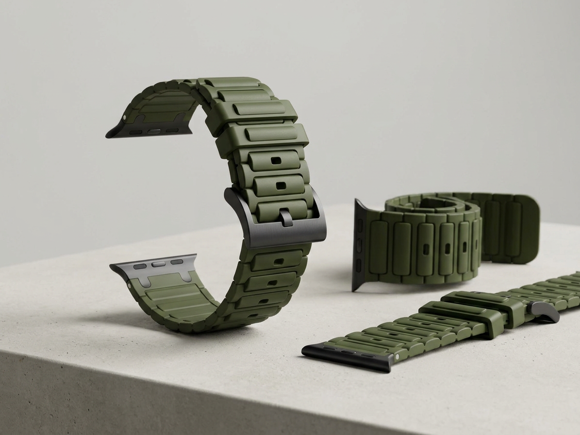 Řemínek pro Apple Watch 44mm / 45mm / 46mm / 49mm - Hoco, WA35 Emir Army Green