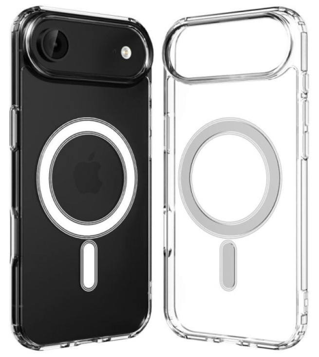 Ochranný kryt na iPhone Air - Mercury, JelHard MagSafe Transparent