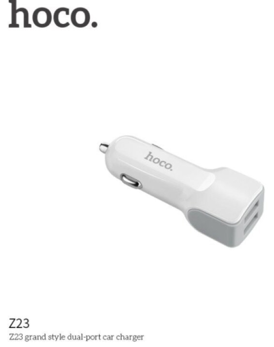 Auto-nabíječka pro iPhone a iPad - Hoco, Z23 Grand 2.4A