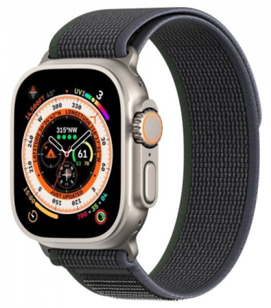 Řemínek na Apple Watch 38mm / 40mm / 41mm / 42mm - DuxDucis, YJ Blue/Grey