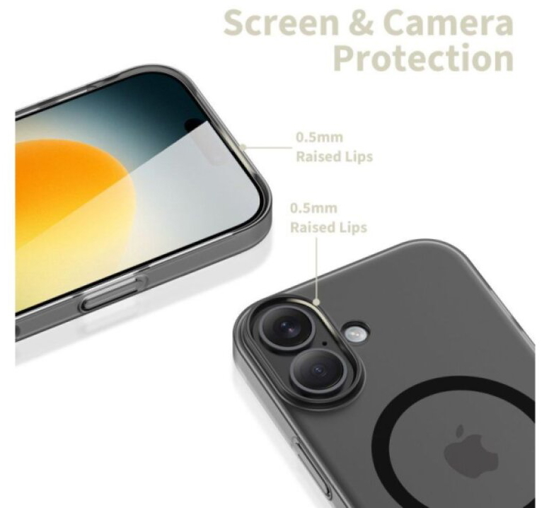 Ochranný kryt na iPhone 17 - Tech-Protect, MagSlim MagSafe Black
