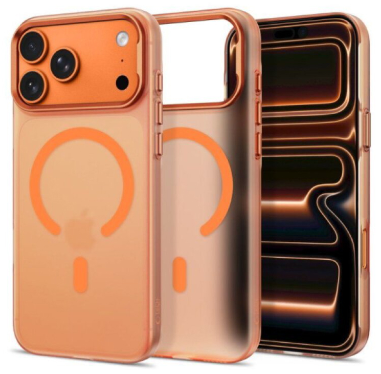Ochranný kryt na iPhone 17 Pro MAX / 18 Pro MAX - Tech-Protect, MagZero MagSafe Cosmic Orange