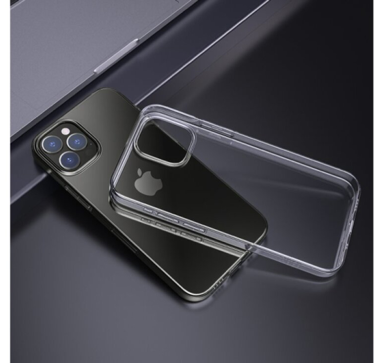 Ultratenký kryt na iPhone 15 - Hoco, Light Transparent