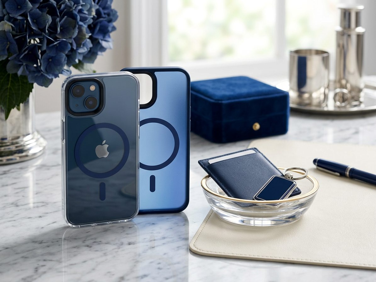 Ochranný kryt pro iPhone 13 - Tech-Protect, Magmat MagSafe Matte Navy