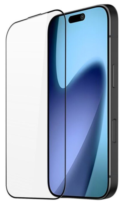 Ochranné tvrzené sklo na iPhone 17 Pro MAX - DuxDucis, Full Glass Black