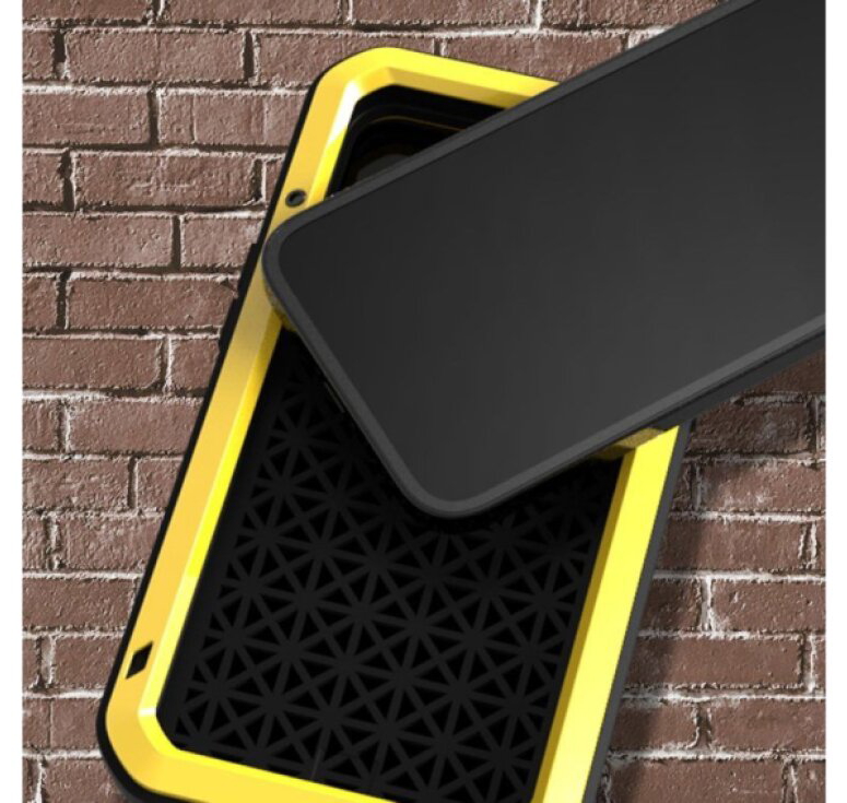 Ochranný kryt pro iPhone 13 - LOVE MEI, Powerful Yellow