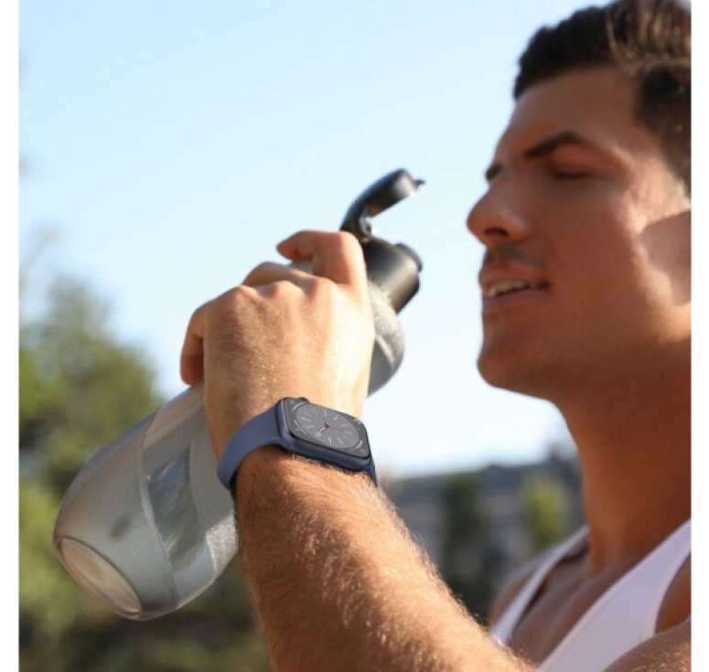 Řemínek pro Apple Watch 38mm / 40mm / 41mm / 42mm - Tech-Protect, Silicone Walnut