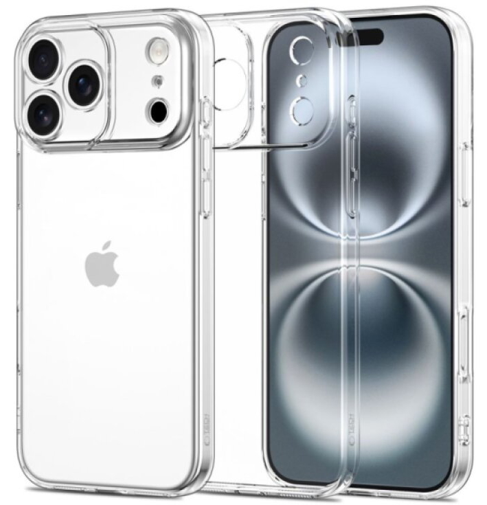 Ochranný kryt na iPhone 17 Pro - Tech-Protect, Flexair Clear